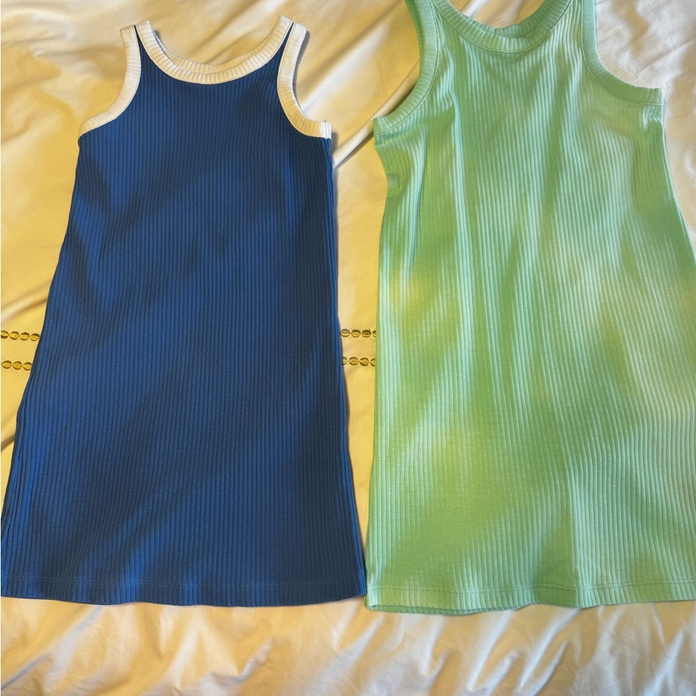 2 Old Navy ribbed dresses